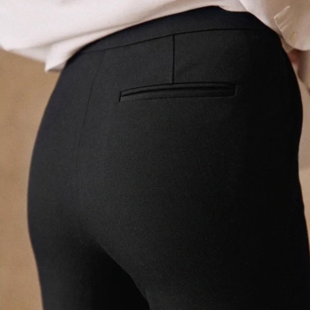 Sezane Clara Trousers Noir. - Size 32 - Picture 2 of 6